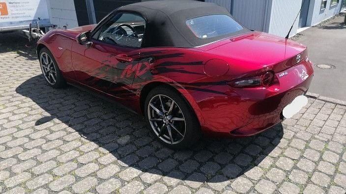 Rot Gebraucht 2019 Mazda MX5 Inclusive Cabrio | 22.500 € (Superpreis) - Bild 1/4