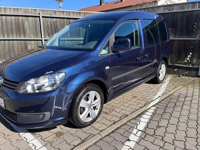 Gebraucht VW Caddy Edition 102 PS (75 kW) 2012 Blau Van / Kleinbus