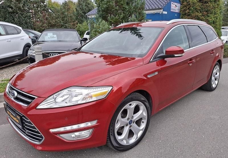 Rot Gebraucht 2014 Ford Mondeo Titanium X Kombi | 6.500 € (Superpreis) - Bild 1/4