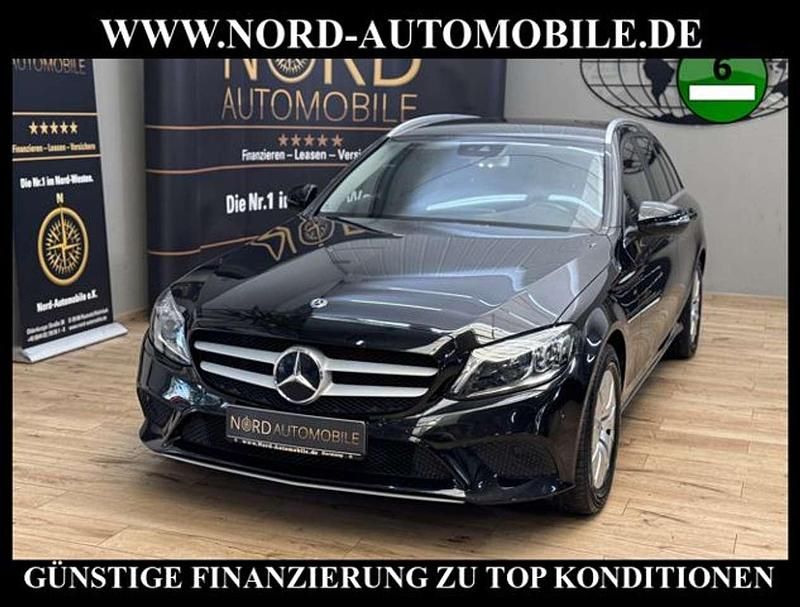 Schwarz Gebraucht 2019 Mercedes C200 Kombi | 19.890 € (Fairer Preis) - Bild 1/3