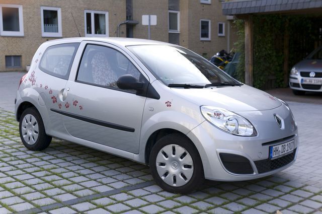 Gebraucht Renault Twingo Expression 76 PS (55 kW) 2008 Grau metallic Kleinwagen