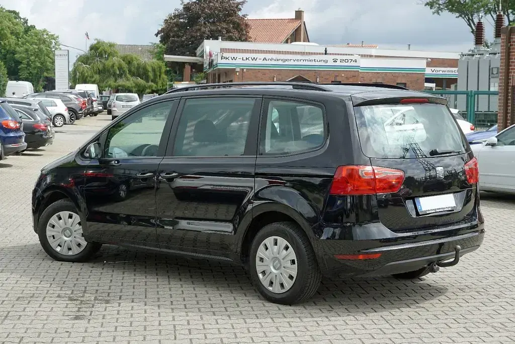 Gebraucht Seat Alhambra Reference 140 PS (102 kW) 2011 Schwarz Van / Kleinbus