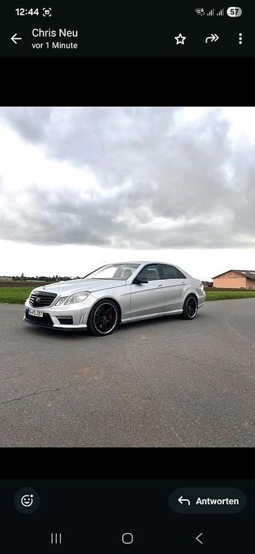 Gebraucht Mercedes E500 AMG 387 PS (284 kW) 2009 Silber Limousine
