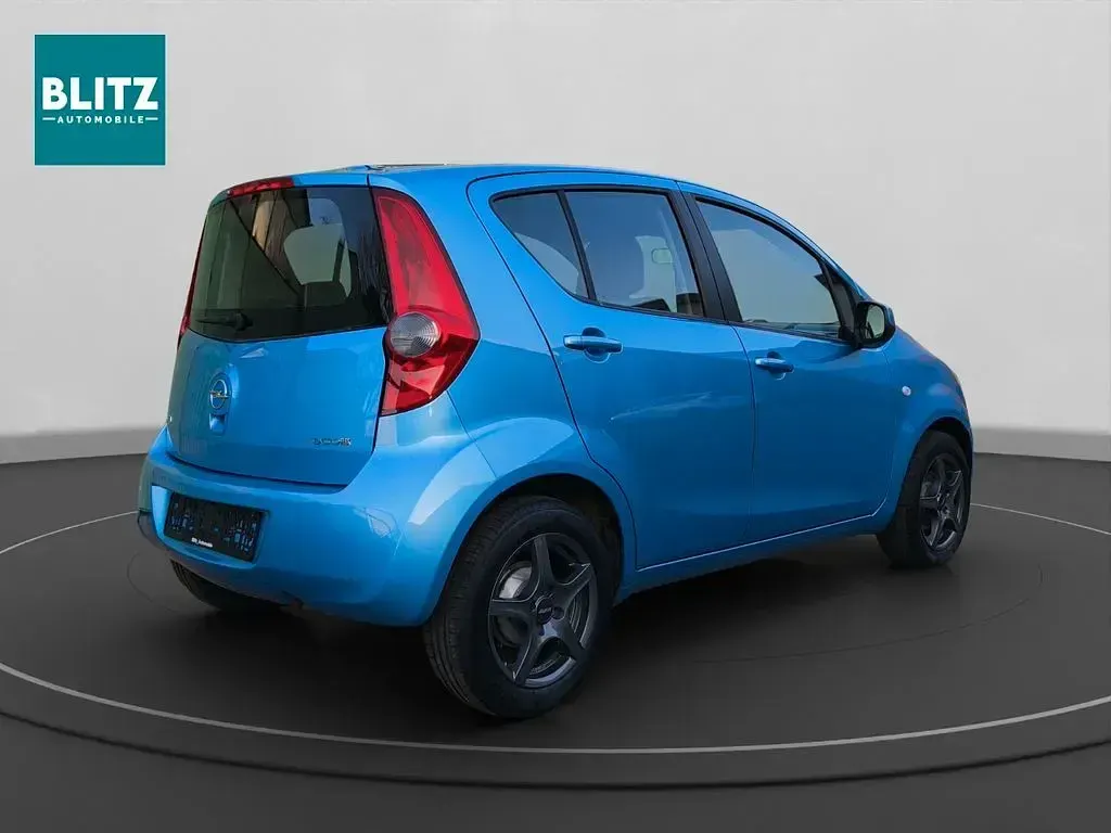 Gebraucht Opel Agila Edition 65 PS (47 kW) 2010 Blau Kleinwagen