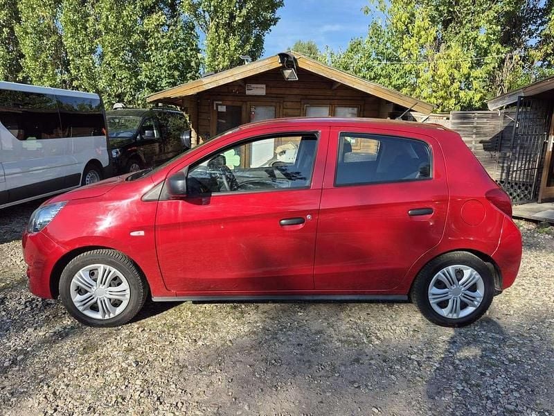 Gebraucht Mitsubishi Space Star Diamant Edition 71 PS (52 kW) 2016 Amarenarot (m) Kleinwagen