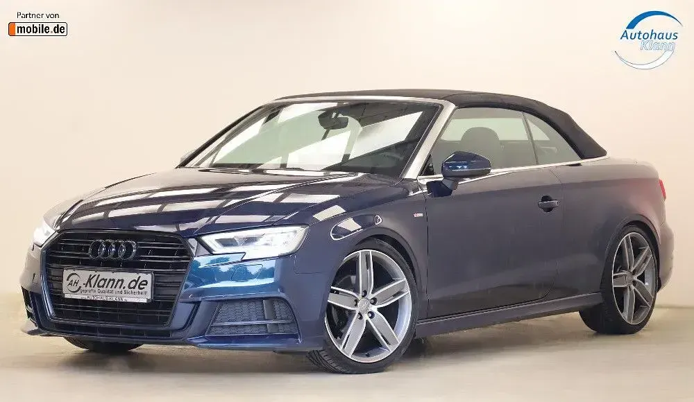 Gebraucht Audi A3 Cabriolet S-Line 150 PS (110 kW) 2017 Blau Cabrio