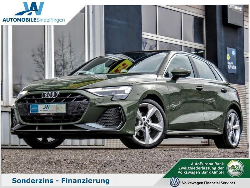 Grün Neu 2025 Audi A3 S-Line Limousine | 35.490 € (Superpreis) - Bild 1/4