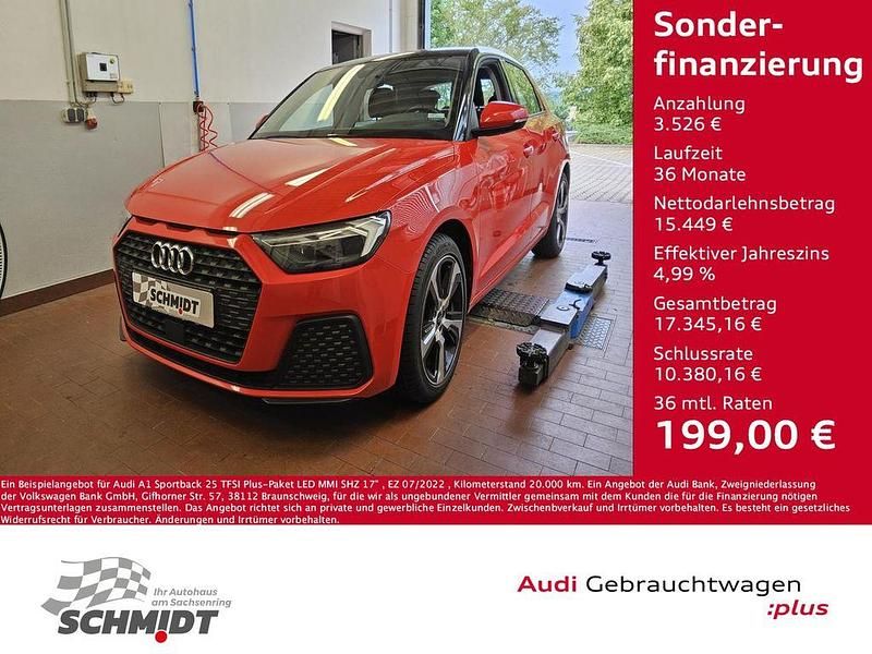 Rot Gebraucht 2022 Audi A1 Sportback Kleinwagen | 18.975 € (Guter Preis) - Bild 1/3