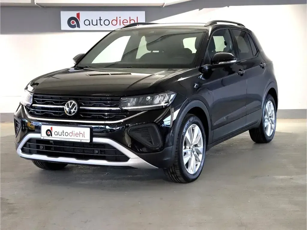 Gebraucht VW T-Cross Goal 150 PS (110 kW) 2025 Schwarz SUV