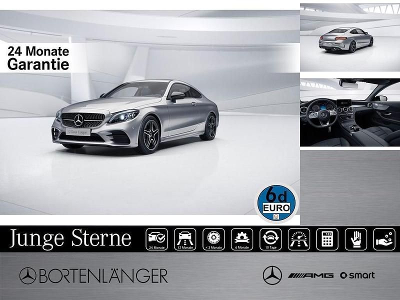 Silber Gebraucht 2022 Mercedes C300 AMG Coupé | 36.998 € (Superpreis) - Bild 1/4