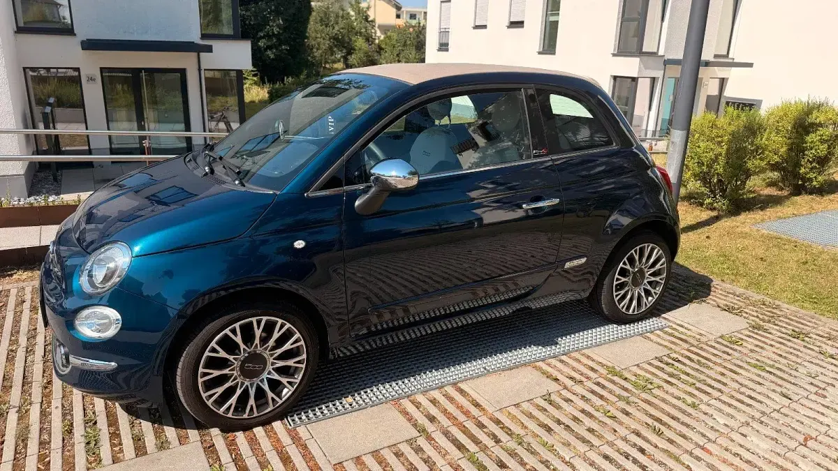 Gebraucht Fiat 500C Star 89 PS (65 kW) 2019 Blau Cabrio