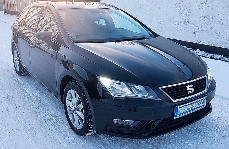 Schwarz Gebraucht 2018 Seat Leon ST Style Kombi | 9.790 € (Superpreis) - Bild 1/4