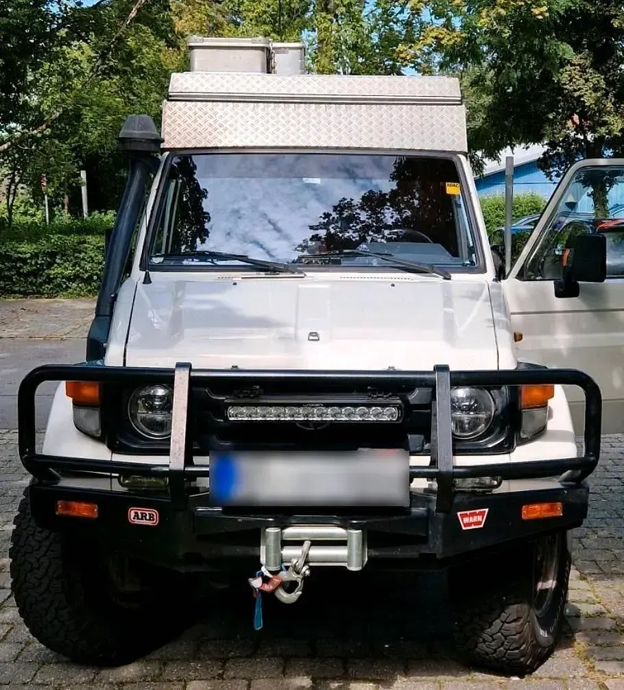 Gebraucht Toyota Land Cruiser 131 PS (96 kW) 2001 Weiß SUV