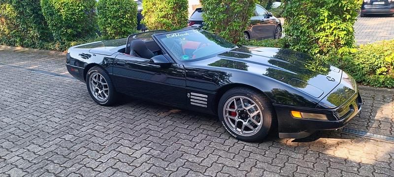 Schwarz Gebraucht 1994 Corvette C4 Cabrio | 20.000 € - Bild 1/4