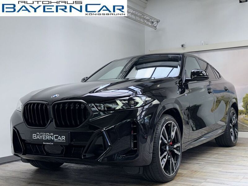 (0475) saphirschwarz metallic Gebraucht 2025 BMW X6 M Sport SUV | 90.889 € (Superpreis) - Bild 1/4
