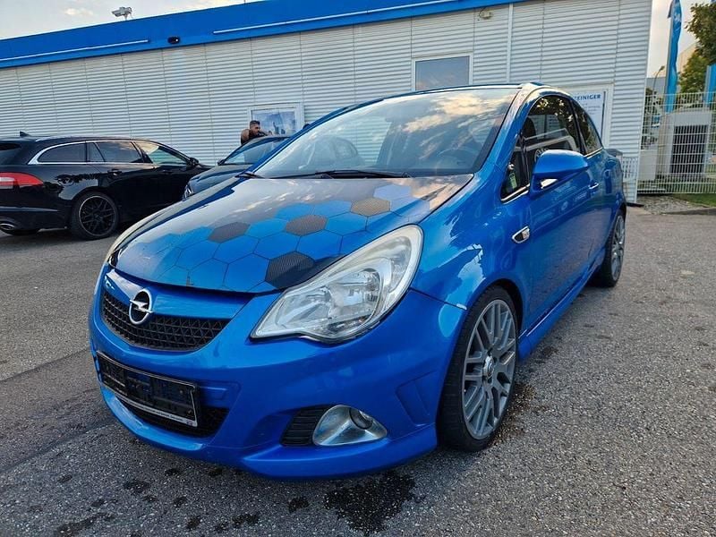 Blau Gebraucht 2008 Opel Corsa OPC Limousine | 3.390 € (Superpreis) - Bild 1/4