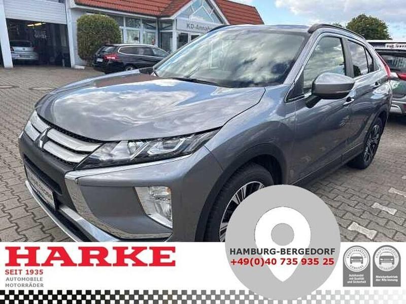 Platinum grau (metallic) Gebraucht 2019 Mitsubishi Eclipse Cross Diamant Edition SUV | 17.500 € (Fairer Preis) - Bild 1/4
