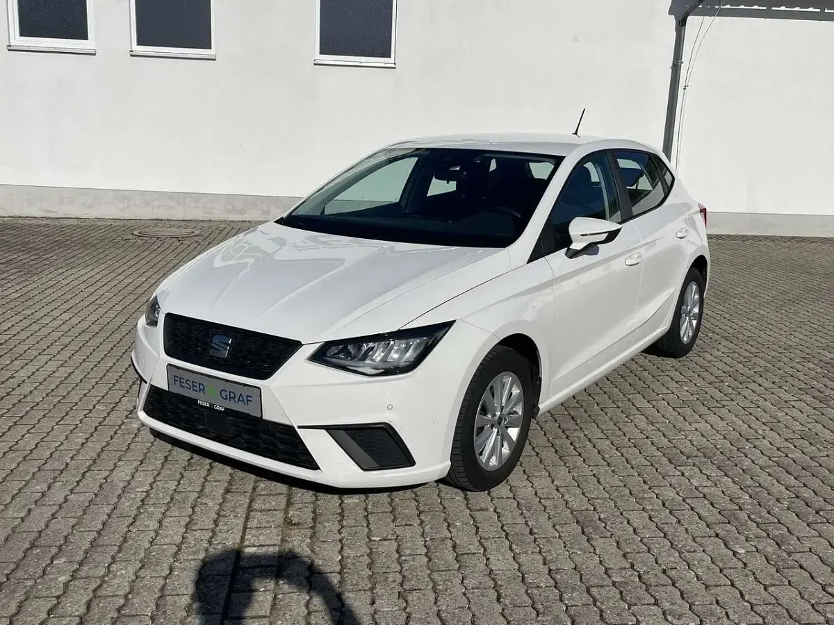 Gebraucht Seat Ibiza Style 110 PS (80 kW) 2023 Weiss Kleinwagen