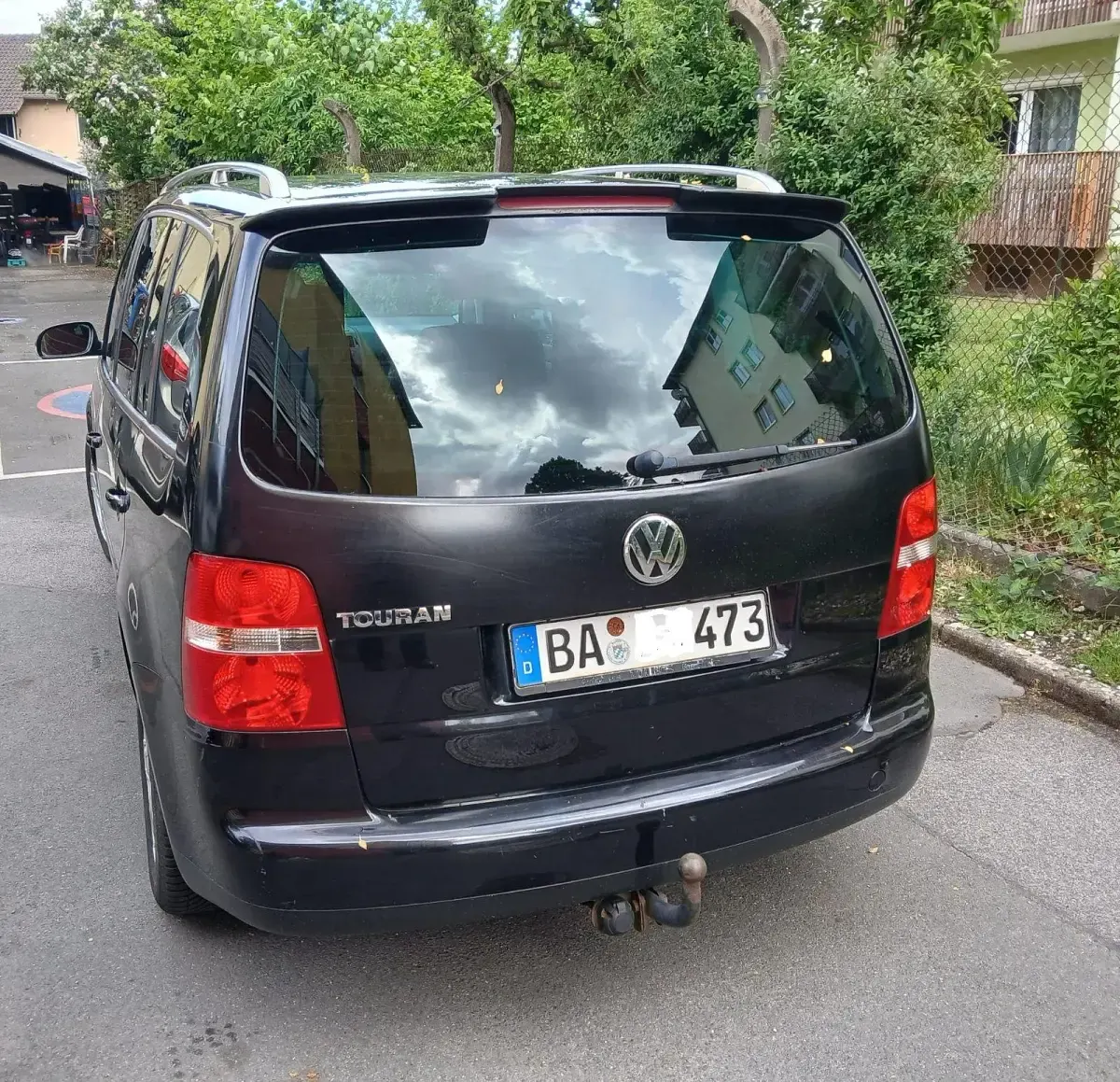Gebraucht VW Touran 140 PS (102 kW) 2004 Schwarz Van / Kleinbus