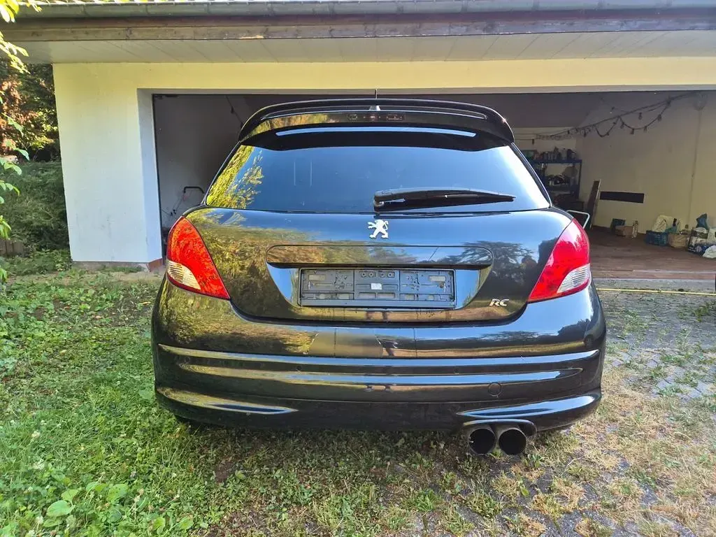 Gebraucht Peugeot 207 RC 174 PS (127 kW) 2009 Schwarz Limousine