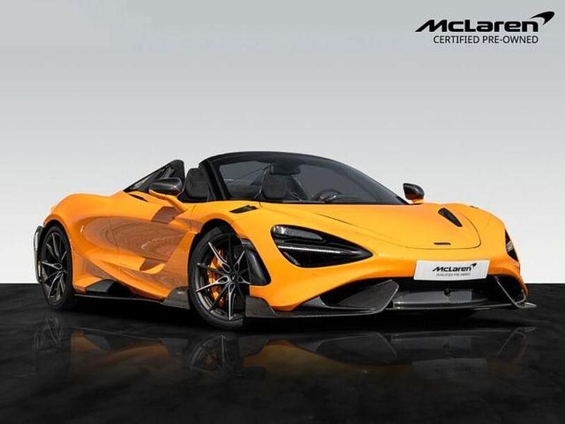 Gebraucht McLaren 765LT 765 PS (562 kW) 2022 Orange Cabrio