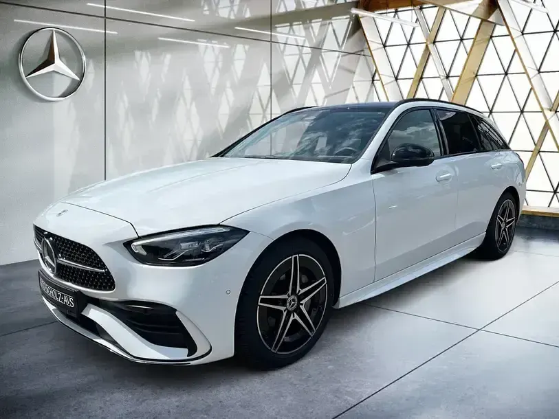 Second-hand Mercedes C220 AMG 197 CP (144 kW) 2025 Alb Break