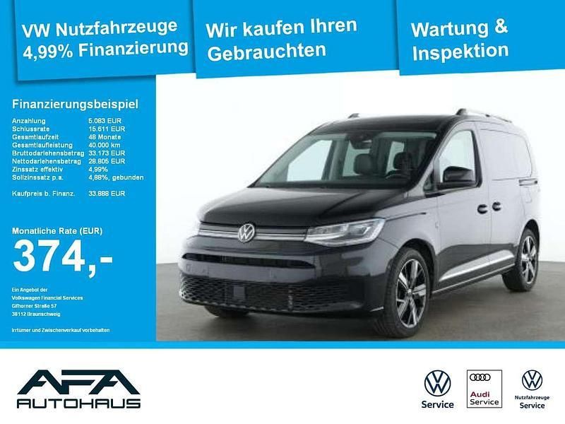 Schwarz Gebraucht 2023 VW Caddy Style Van / Kleinbus | 33.888 € (Fairer Preis) - Bild 1/4