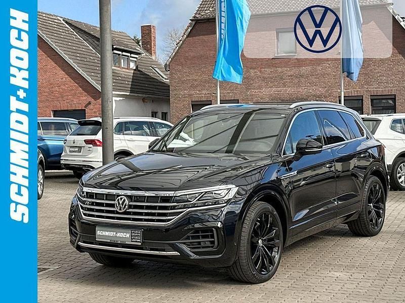 Deep black perleffekt Gebraucht 2020 VW Touareg R-line SUV | 56.890 € (Teuer) - Bild 1/4