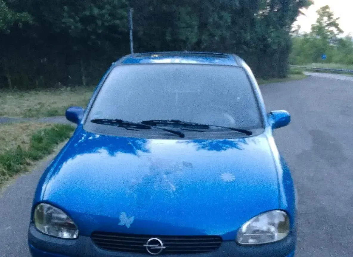 Gebraucht Opel Corsa 90 PS (66 kW) 1998 Blau Kleinwagen