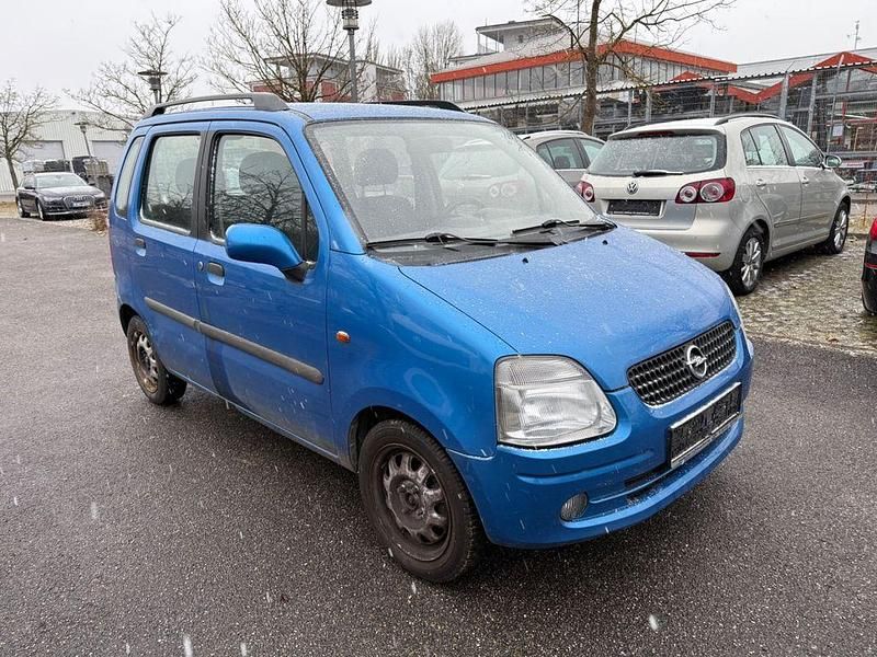 Gebraucht Opel Agila 75 PS (55 kW) 2001 Blau Van / Kleinbus