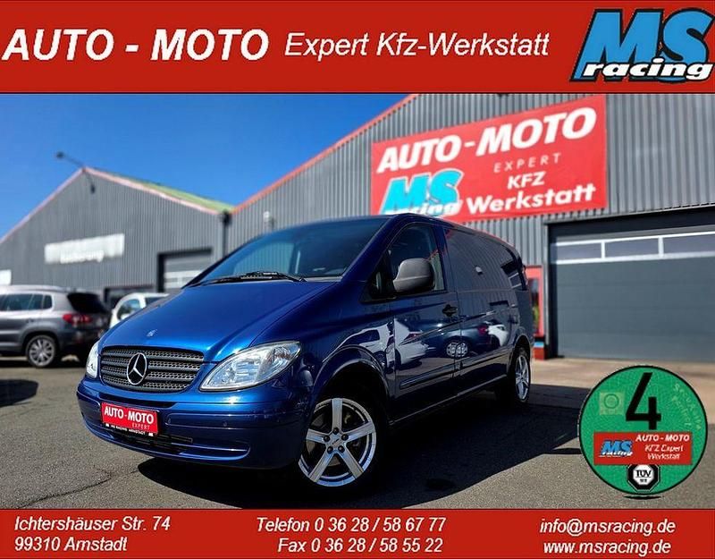 Blau Gebraucht 2008 Mercedes Vito Van / Kleinbus | 7.777 € (Guter Preis) - Bild 1/4