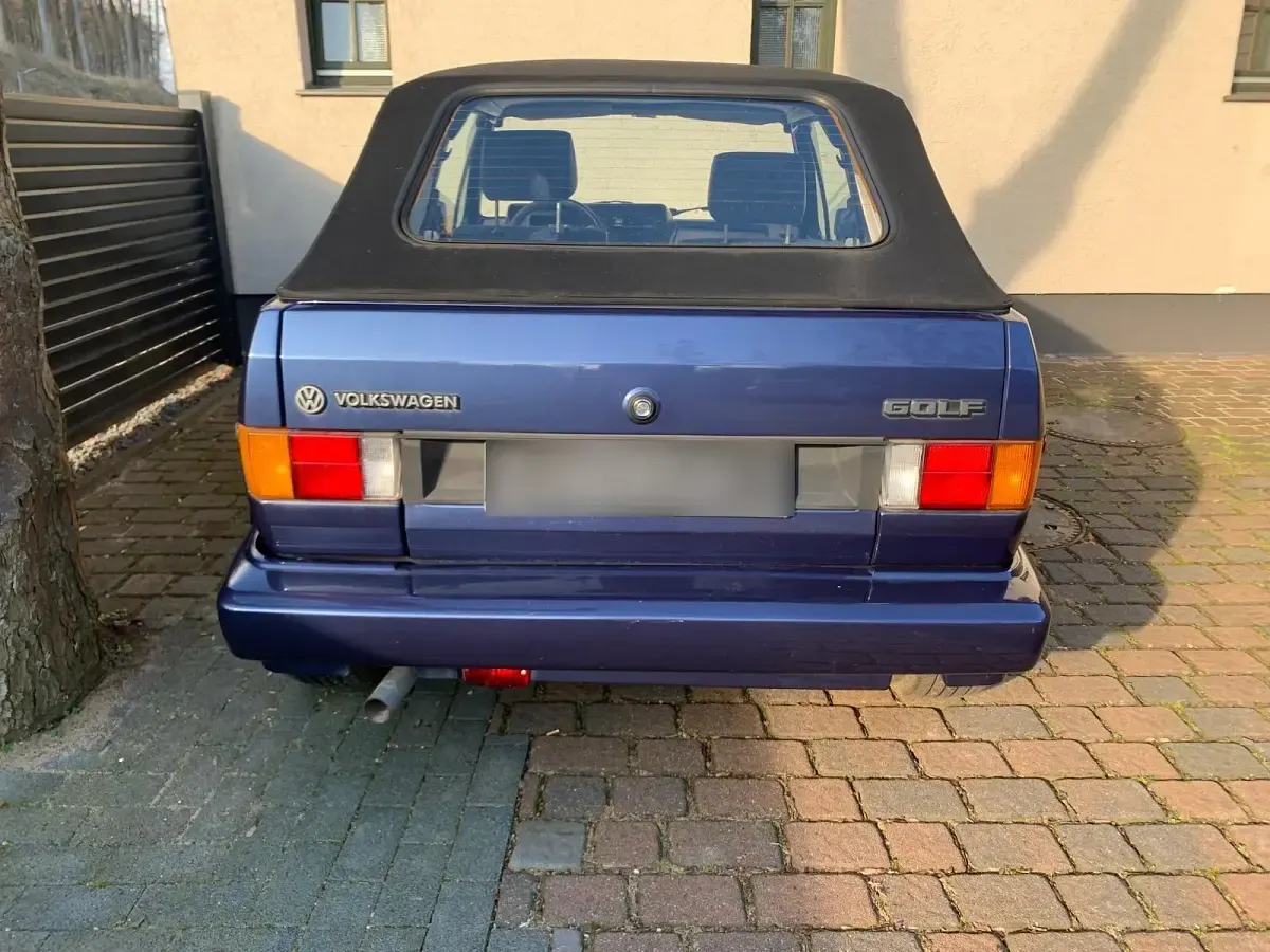 Gebraucht VW Golf Cabriolet 98 PS (72 kW) 1991 Blau Cabrio