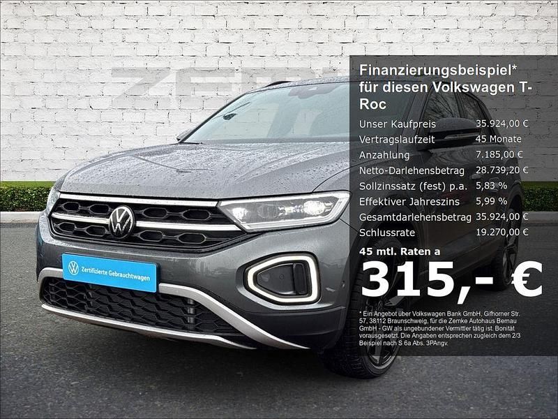 Weiss Neu 2025 VW T-Roc Style SUV | 35.924 € (Fairer Preis) - Bild 1/4