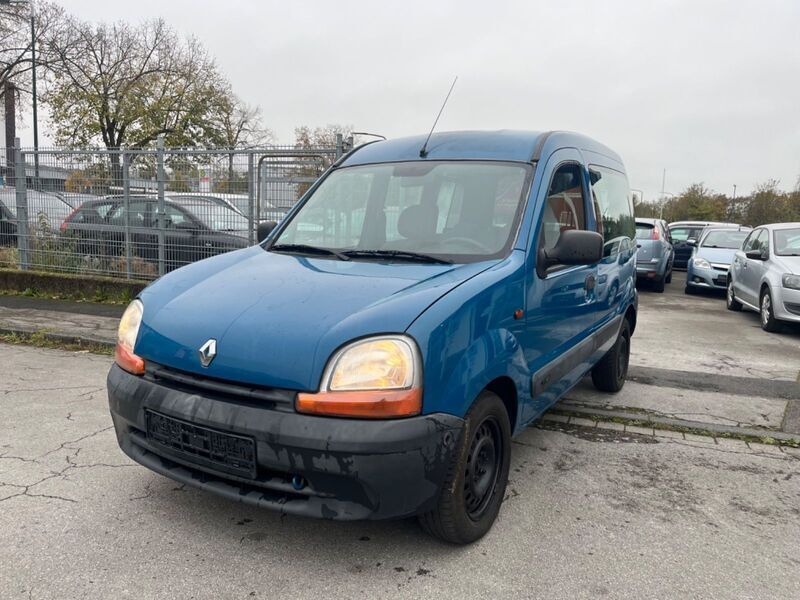 Blau Gebraucht 2003 Renault Kangoo Authentique Van / Kleinbus | 2.750 € (Fairer Preis) - Bild 1/4