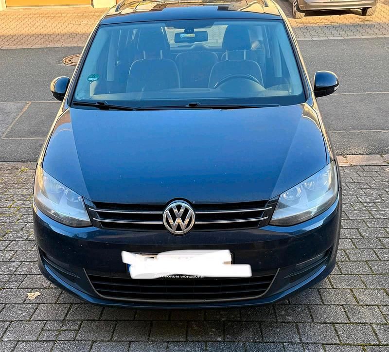 Blau Gebraucht 2010 VW Sharan Van / Kleinbus | 6.000 € (Guter Preis) - Bild 1/4