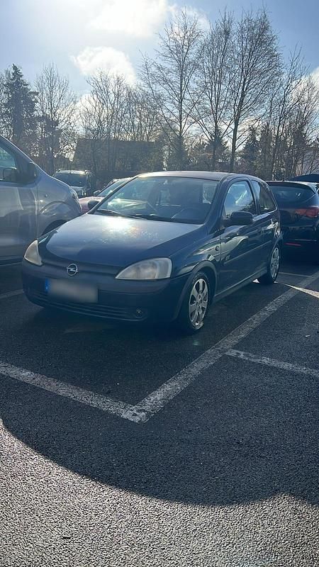 Gebraucht Opel Corsa 90 PS (66 kW) 2002 Blau Kleinwagen