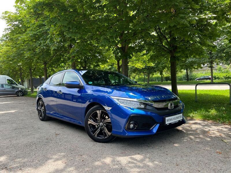 Blau Gebraucht 2019 Honda Civic Prestige Limousine | 22.950 € (Fairer Preis) - Bild 1/4