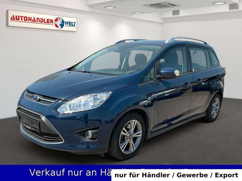 Blau Gebraucht 2015 Ford Grand C-Max SYNC Edition Van / Kleinbus | 5.499 € (Superpreis) - Bild 1/4