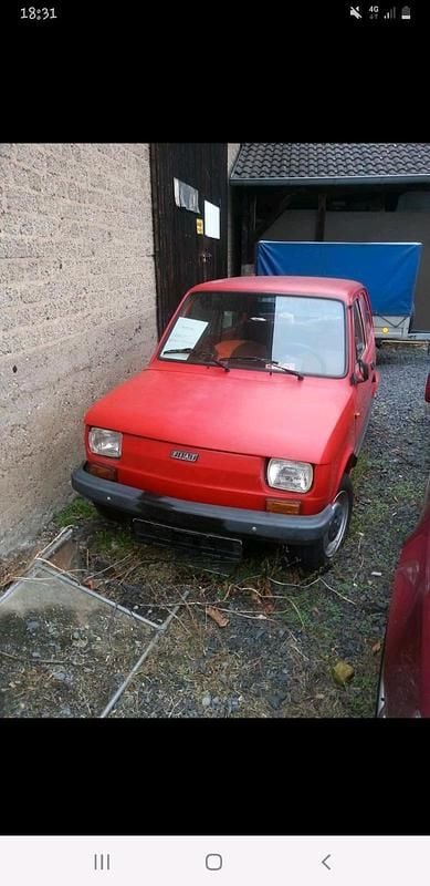 Gebraucht Fiat 126 1977 Rot Kleinwagen