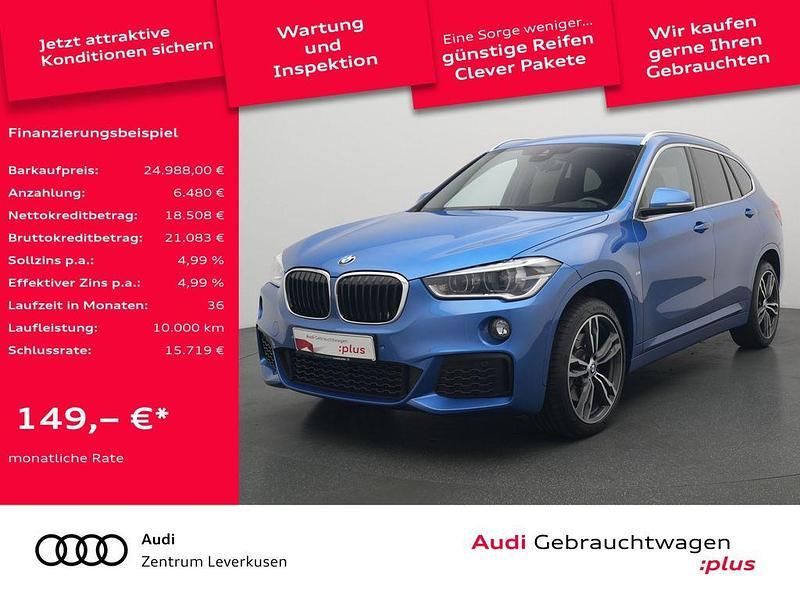 Estoril blau Gebraucht 2018 BMW X1 M Sport SUV | 24.988 € (Fairer Preis) - Bild 1/4