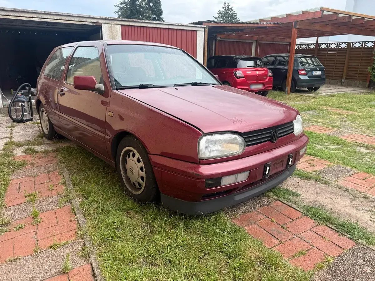 Gebraucht VW Golf III 60 PS (44 kW) 1997 Rot Kleinwagen