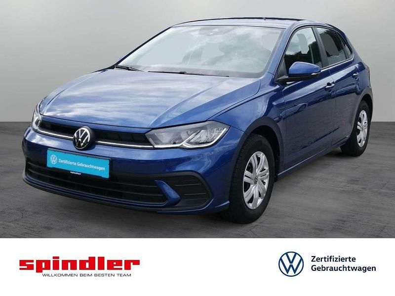 Gebraucht VW Polo Basis 80 PS (58 kW) 2022 Reef blue metallic Kleinwagen