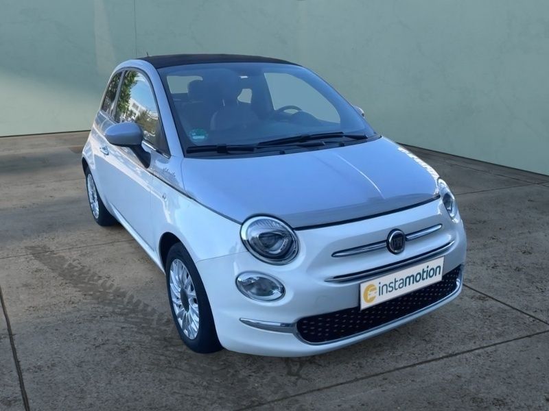 Weiß Gebraucht 2021 Fiat 500C Dolcevita Cabrio | 12.490 € (Guter Preis) - Bild 1/3