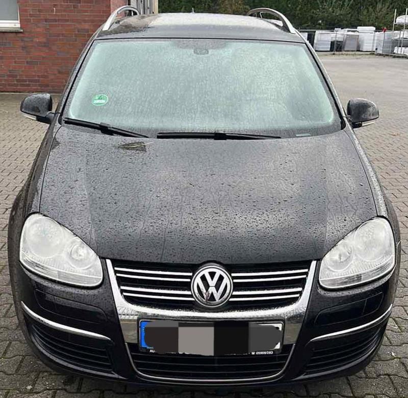 Schwarz Gebraucht 2008 VW Golf V Kombi | 1.500 € (Guter Preis) - Bild 1/4