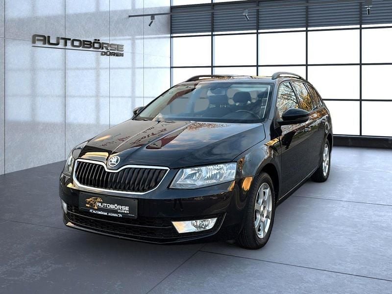 Schwarz Gebraucht 2015 Skoda Octavia Kombi | 7.999 € (Superpreis) - Bild 1/4
