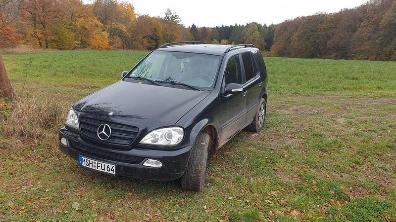 Schwarz Gebraucht 2004 Mercedes ML270 SUV | 4.800 € (Fairer Preis) - Bild 1/1