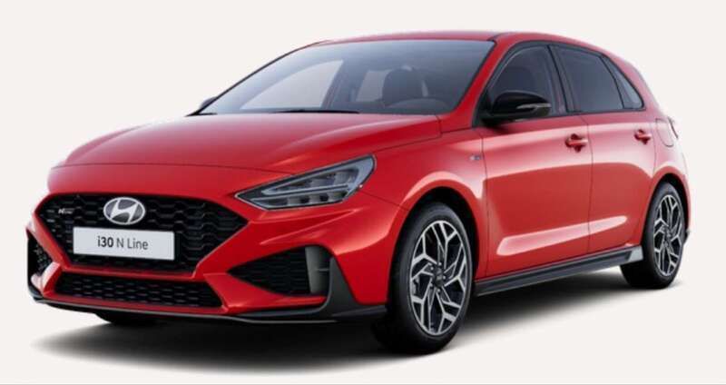 Engine rot Neu 2024 Hyundai i30 N Line Limousine | 21.499 € (Fairer Preis) - Bild 1/1