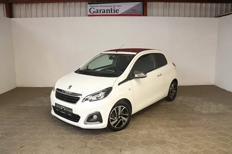 Gebraucht Peugeot 108 Allure 82 PS (60 kW) 2014 Weiß Kleinwagen