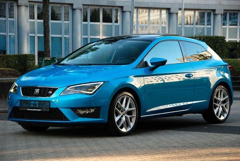 Blau Gebraucht 2015 Seat Leon SC FR Kleinwagen | 12.990 € (Fairer Preis) - Bild 1/4
