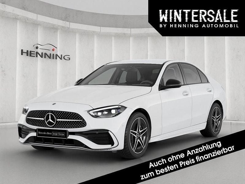 Weiß Gebraucht 2024 Mercedes C300 Premium Limousine | 47.880 € (Teuer) - Bild 1/4